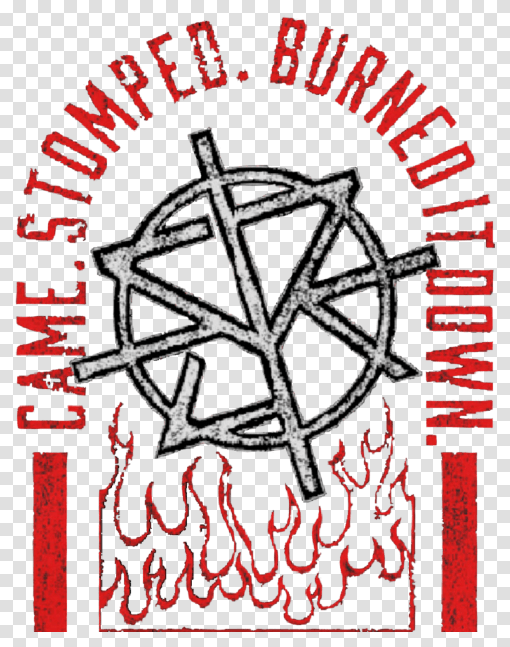 Sethrollins Tylerblack Colbylopez Burnitdown Thearchitect Emblem, Poster, Advertisement Transparent Png