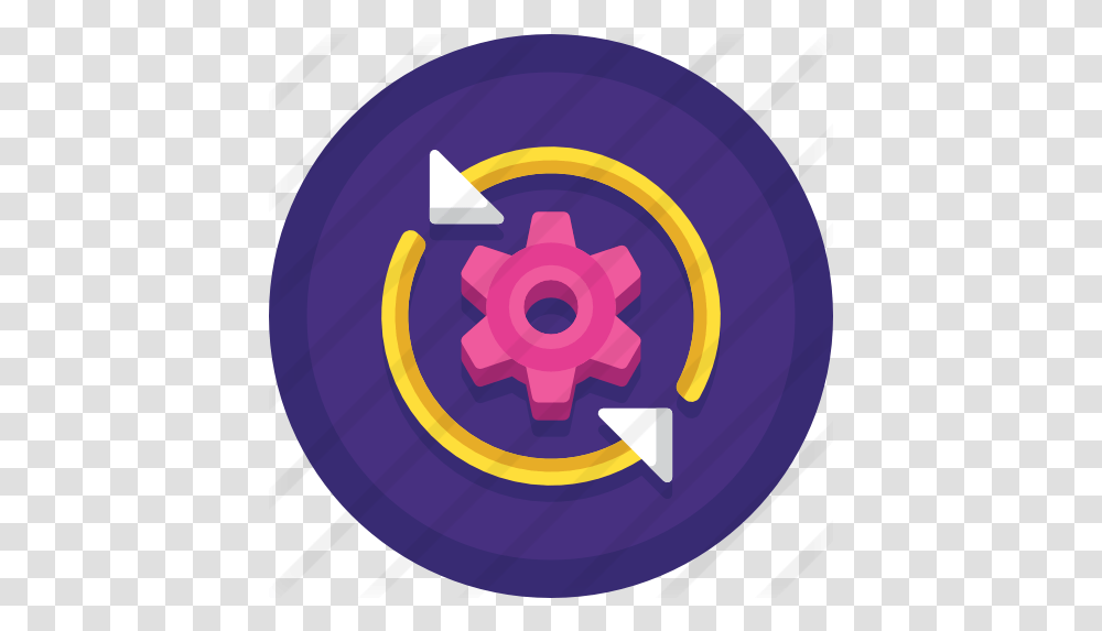 Settings Free Arrows Icons Circle, Graphics, Art, Purple, Logo Transparent Png