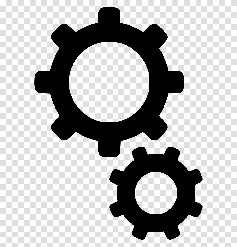 Settings Gears Cogs Options Preferences Configure Config Management Support Icon, Machine, Lamp Transparent Png