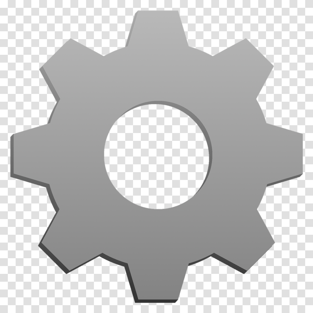 Settings Icon Maker's Mark, Machine, Gear, Cross Transparent Png