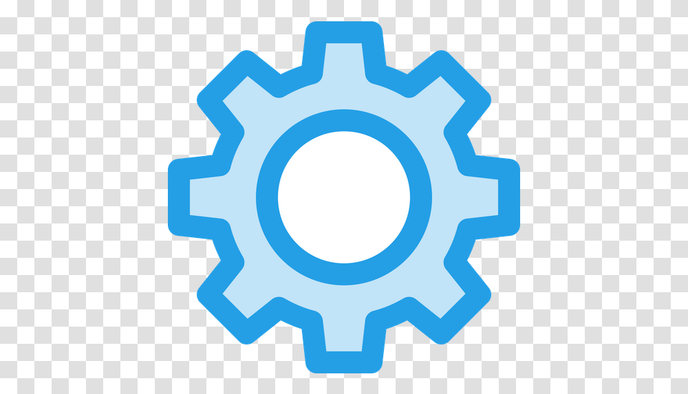Settings Icon Of Colored Outline Style Music Resort, Machine, Gear, Cross, Symbol Transparent Png