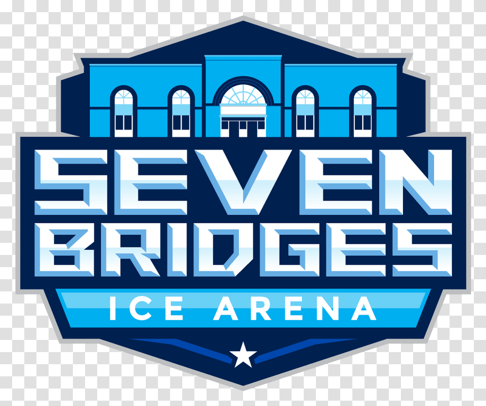 Seven Bridges Ice Arena Logo Woodridge Il, Word, Urban, Building Transparent Png