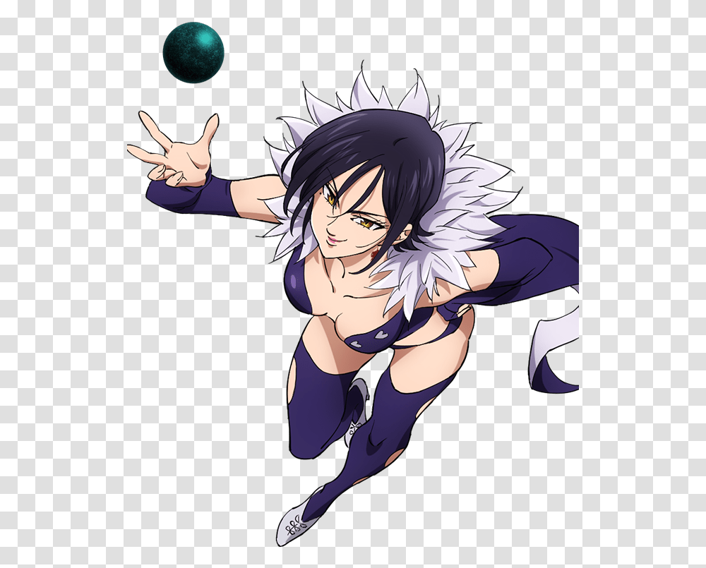 Seven Deadly Sins Merlin Fighting Merlin Seven Deadly Sins Anime, Manga, Comics, Book, Person Transparent Png