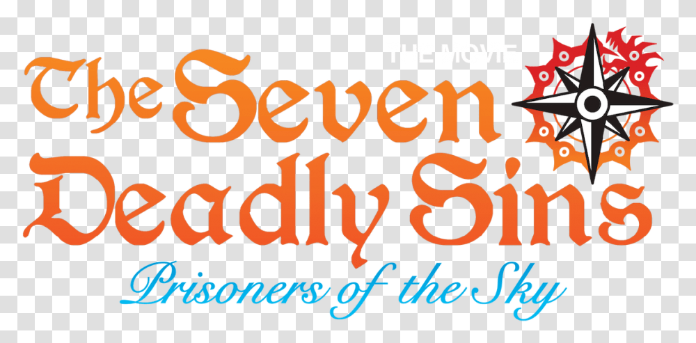 Seven Deadly Sins The Movie Prisoners, Alphabet, Handwriting, Word Transparent Png