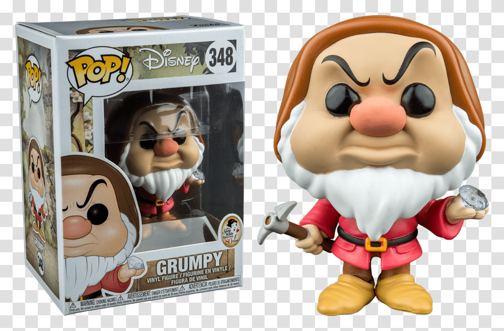 Seven Dwarfs Funko Pop, Super Mario, Figurine, Doll, Toy Transparent Png