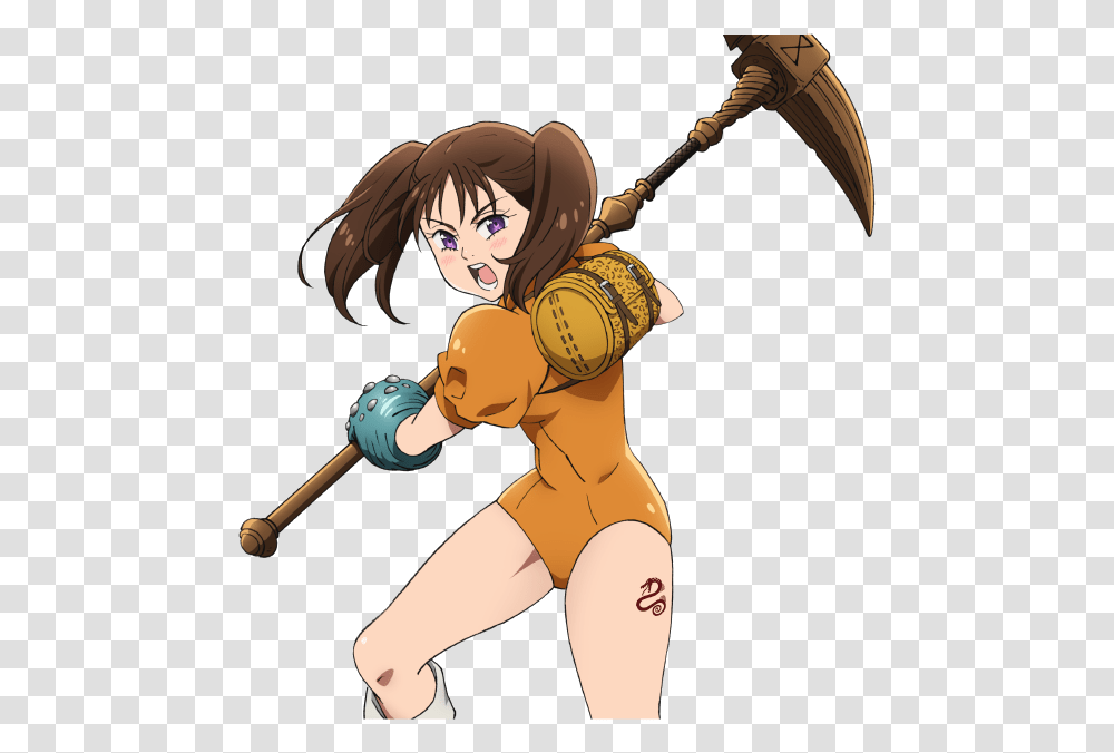 Seven Knights Wiki Diane Seven Deadly Sins Hammer, Person, Sport, People, Croquet Transparent Png