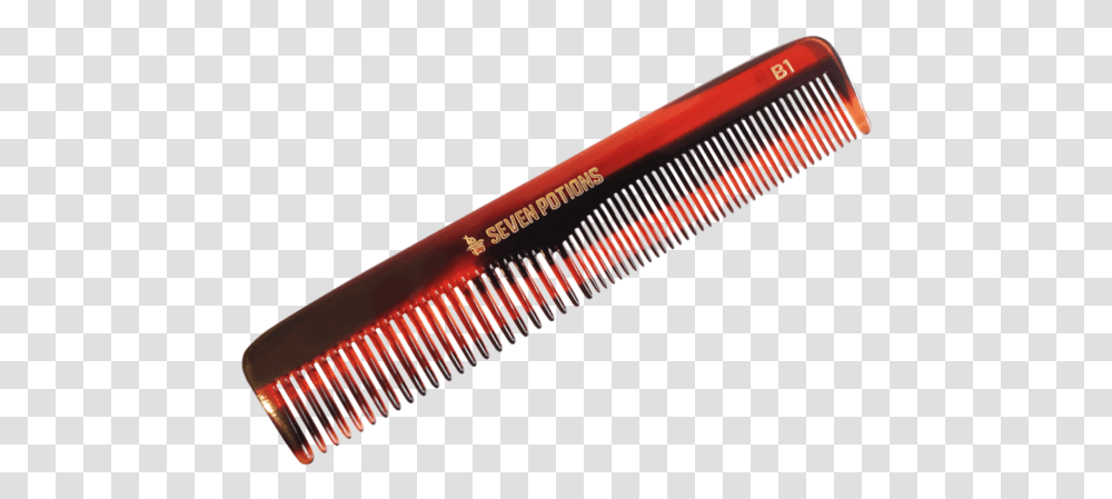 Seven Potions Beard Comb Comb, Brush, Tool Transparent Png