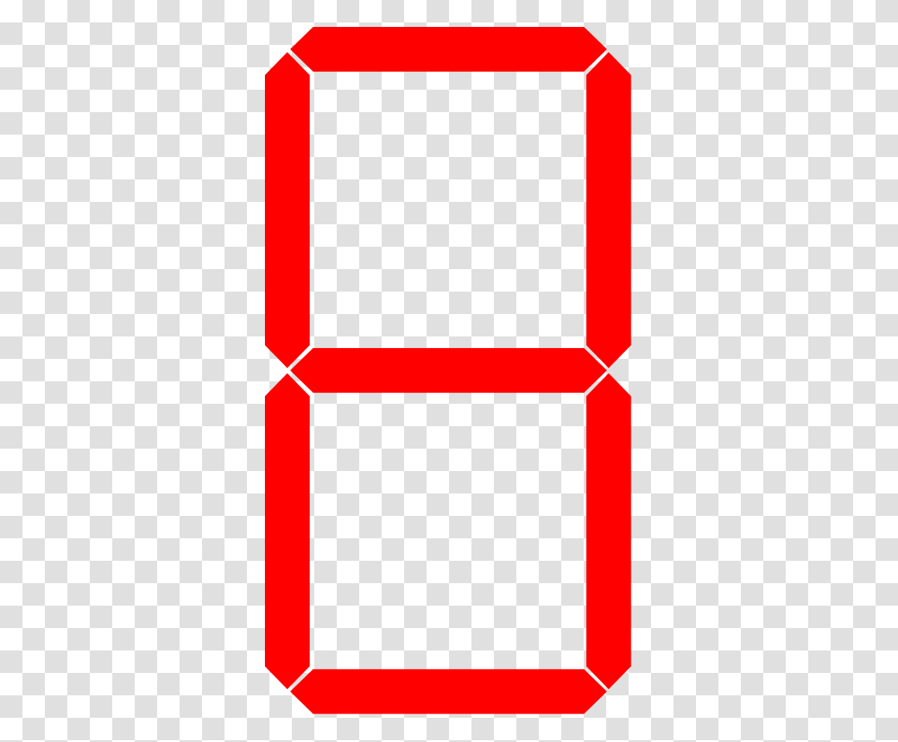 Seven Segment Display Digit, Star Symbol, Number Transparent Png