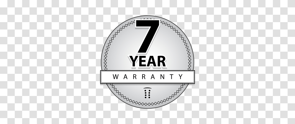 Seven Year Warranty Icon, Number, Label Transparent Png