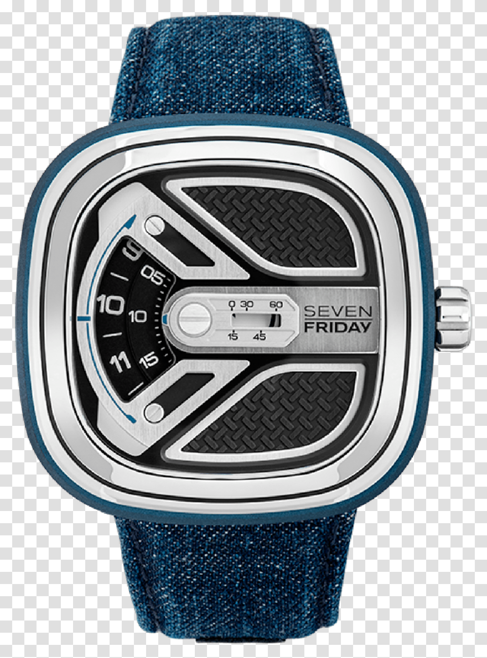Sevenfriday M1b, Wristwatch, Digital Watch Transparent Png