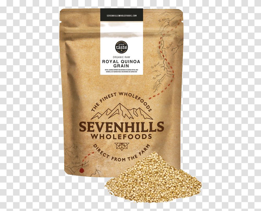 Sevenhills Wholefoods Organic Raw Royal Quinoa Grain Whole Foods Hemp Protein Powder, Plant, Flour, Rug, Vegetable Transparent Png
