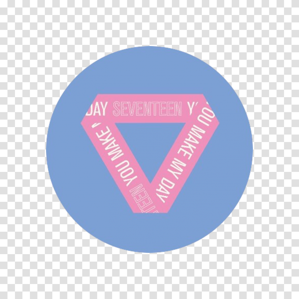 Seventeen You Make My Day Comeback Seventeen, Moon, Word, Triangle Transparent Png