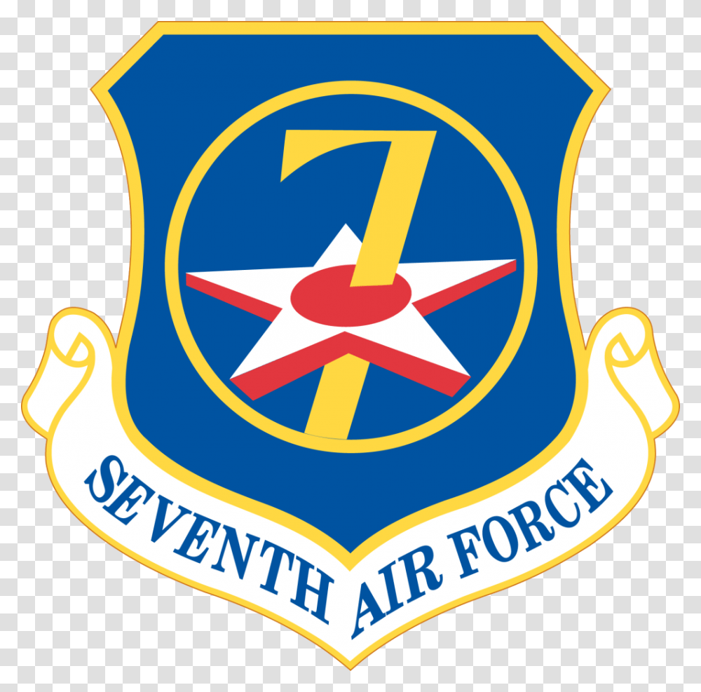 Seventh Air Force, Logo, Trademark, Emblem Transparent Png