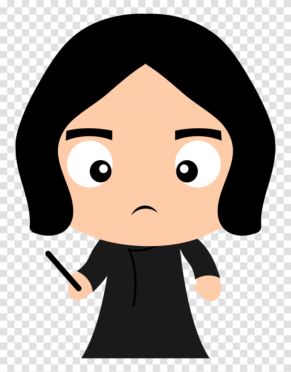 Severus Snape From Harry Potter Head Of Slytherin House, Toy, Snowman, Winter, Outdoors Transparent Png