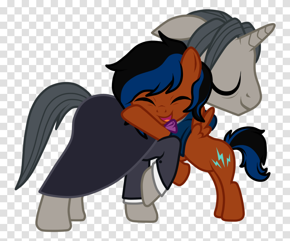 Severus Snape Hugs Snape Has A Pony, Outdoors, Nature, Kneeling, Photography Transparent Png