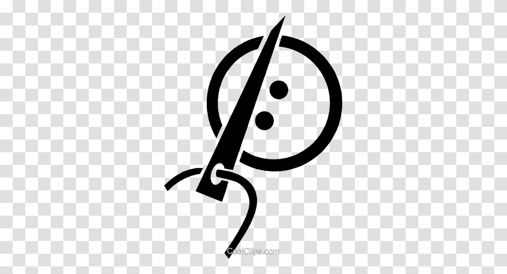 Sewing A Button Royalty Free Vector Clip Art Illustration, Leisure Activities, Stencil, Musical Instrument Transparent Png