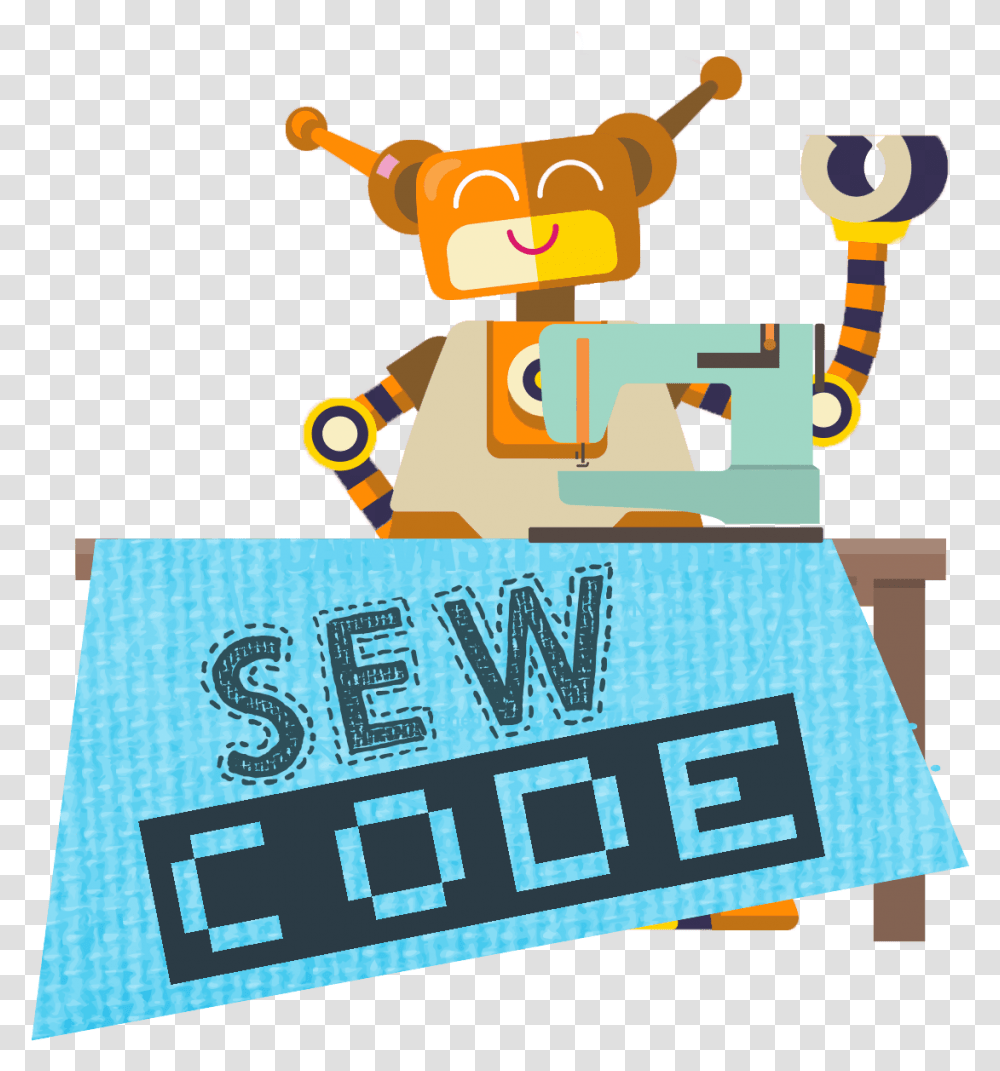 Sewing And Coding Summer Program, Robot, Paper, Poster Transparent Png