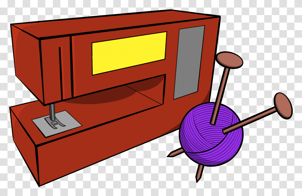 Sewing Machine And Ball Of Yarn, Word, Sphere, Life Buoy, Lab Transparent Png