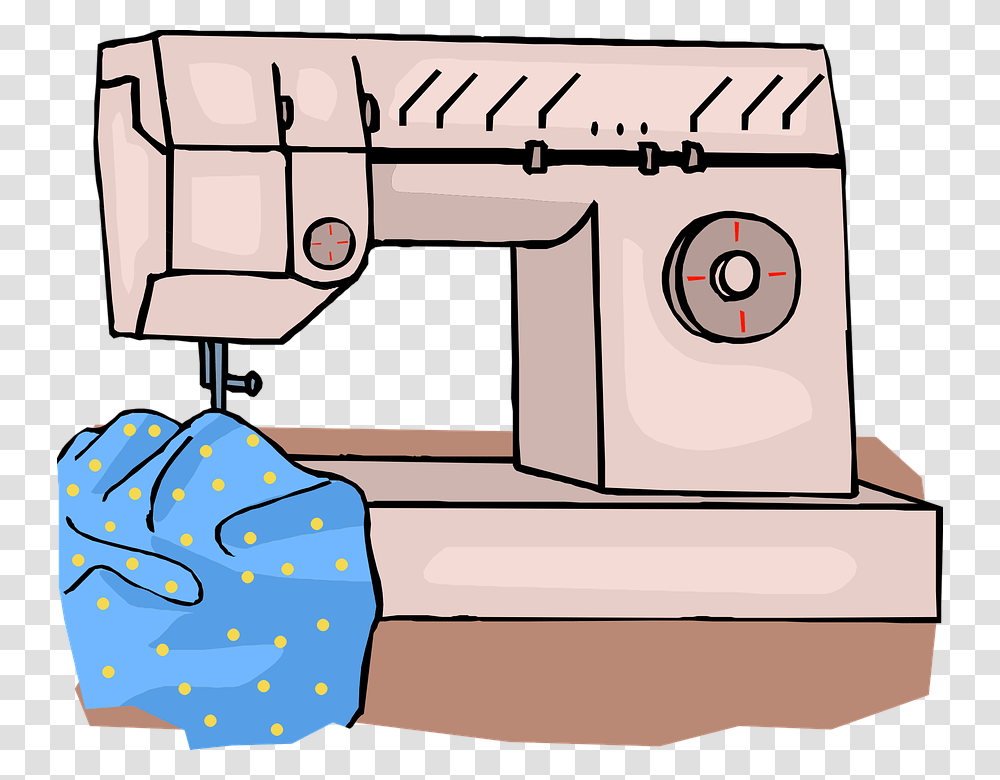 Sewing Machine Needle Thread Sew Tailoring Clipart Sewing Machine, Gun, Weapon, Weaponry, Electrical Device Transparent Png