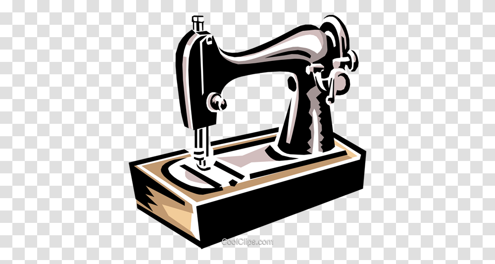 Sewing Machine Royalty Free Vector Clip Art Illustration, Sink Faucet, Electrical Device, Appliance Transparent Png