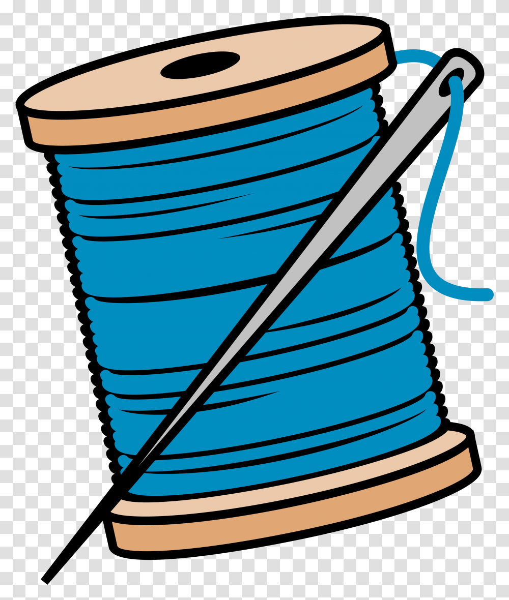 Sewing Needle And Thread Clipart Needle And Thread Cartoon, Bucket, Mixer, Appliance Transparent Png