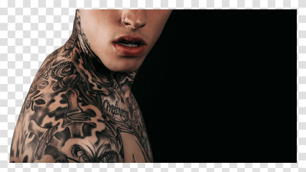 Sexiest Tattoo Men Make A Tattoo, Skin, Person, Human, Face Transparent Png