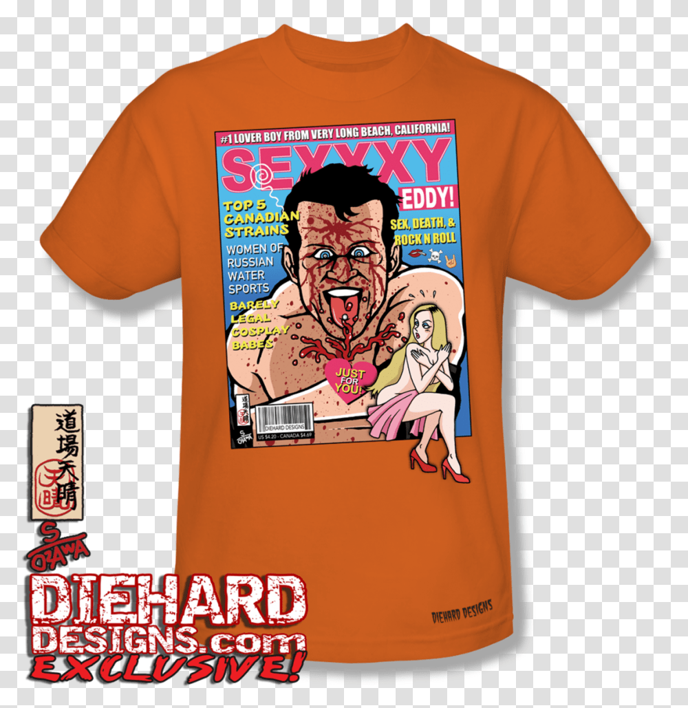 Sexxxy Eddy Nudie Magazine Day, Apparel, T-Shirt, Person Transparent Png