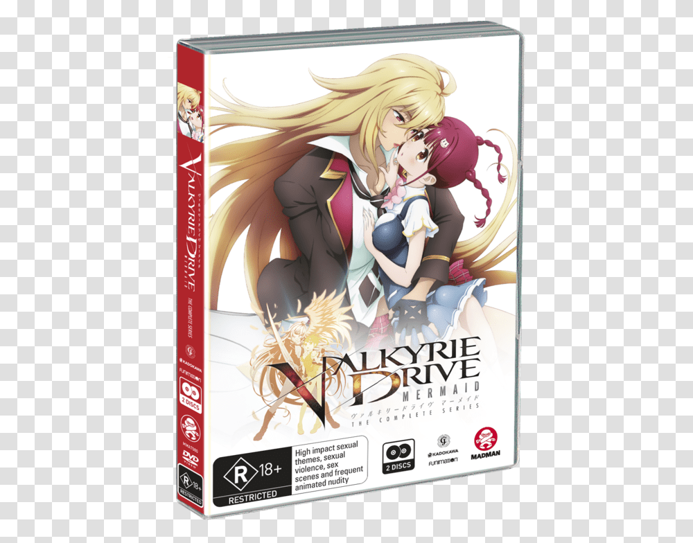 Sexy Anime Girl Valkyrie Drive Mermaid Complete Series, Poster, Advertisement, Book, Paper Transparent Png