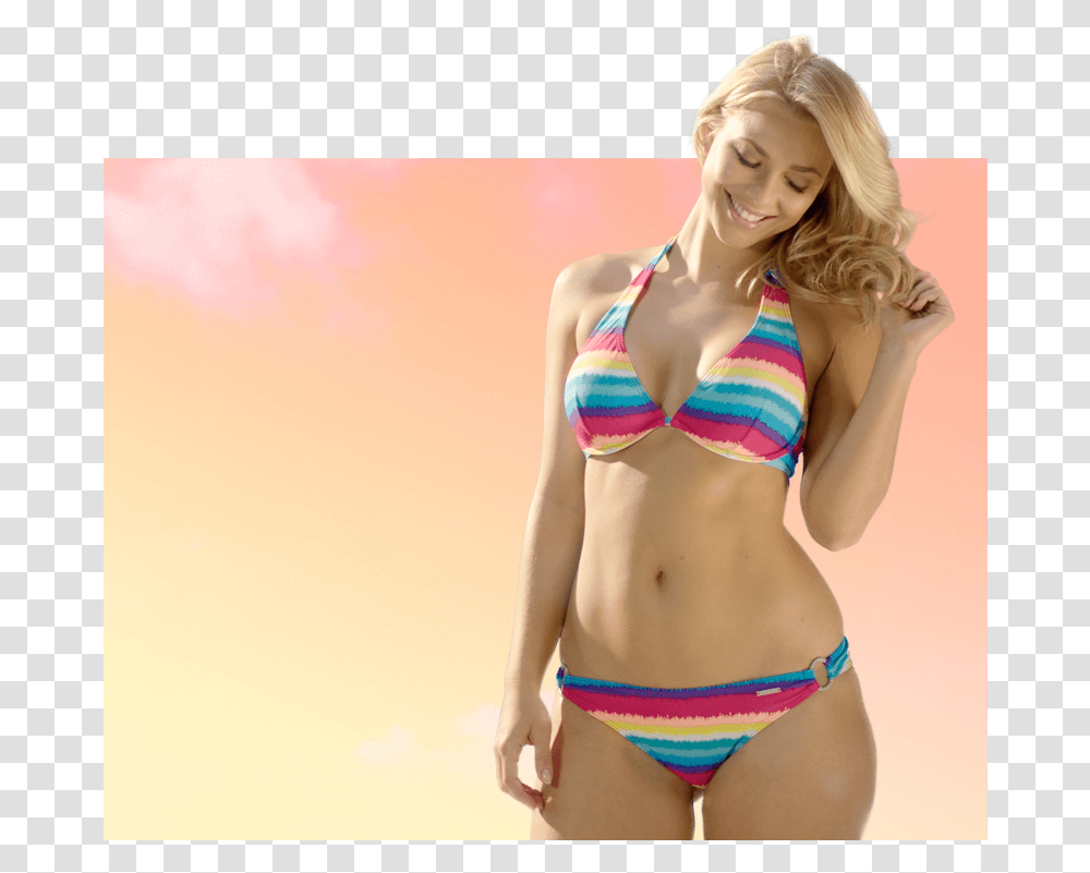 Sexy Bikini Swimwear365 Advert, Apparel, Person, Human Transparent Png