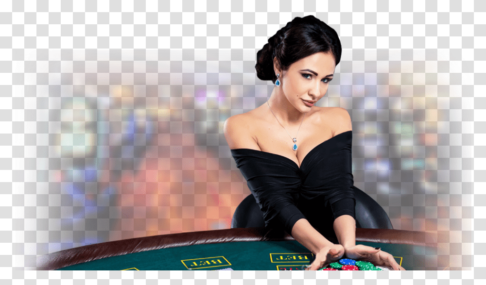 Sexy Casino Girl Download Sexy Girl Background, Person, Human, Gambling, Game Transparent Png