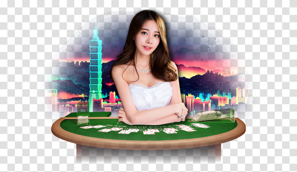 Sexy Casino Girl, Person, Human, Gambling, Game Transparent Png