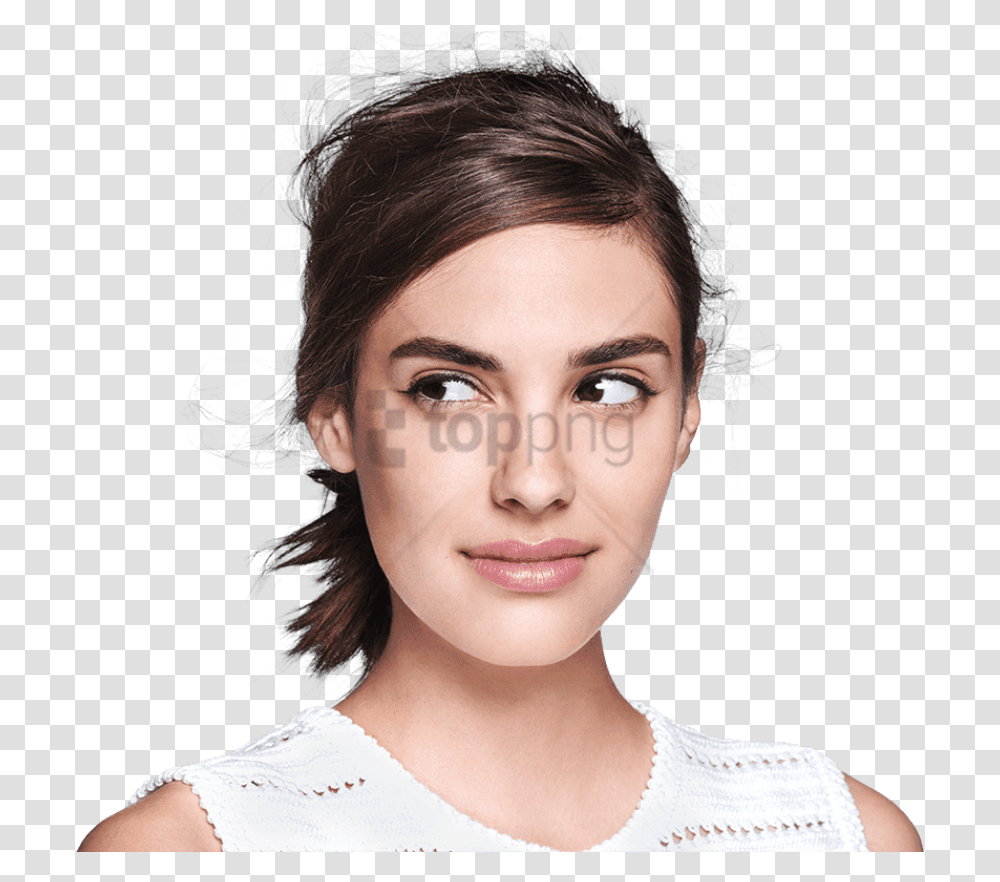 Sexy Face Eyebrow, Person, Female, Head Transparent Png