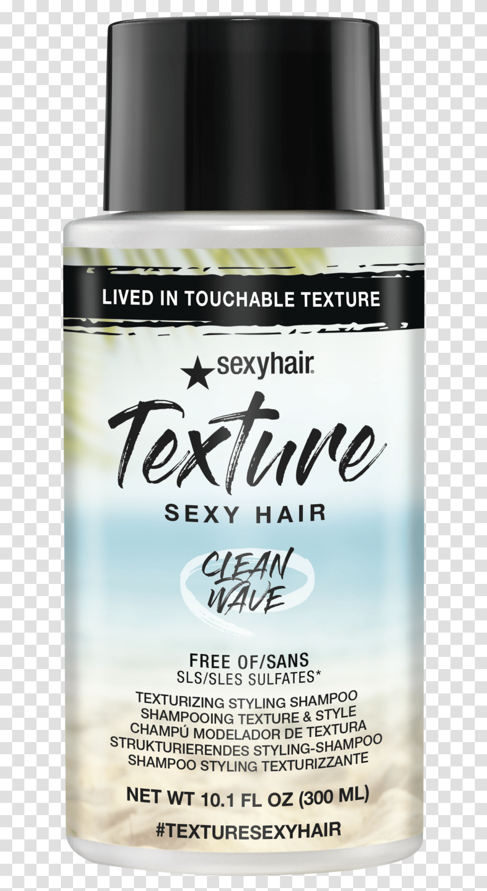 Sexy Hair Clean Wave, Tin, Bottle, Beverage Transparent Png