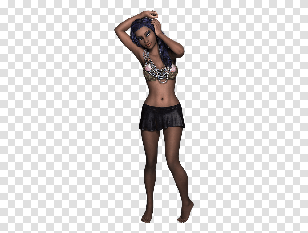 Sexy Lady Girl Pose Model 3d Render Body Kzlar, Apparel, Person, Human Transparent Png