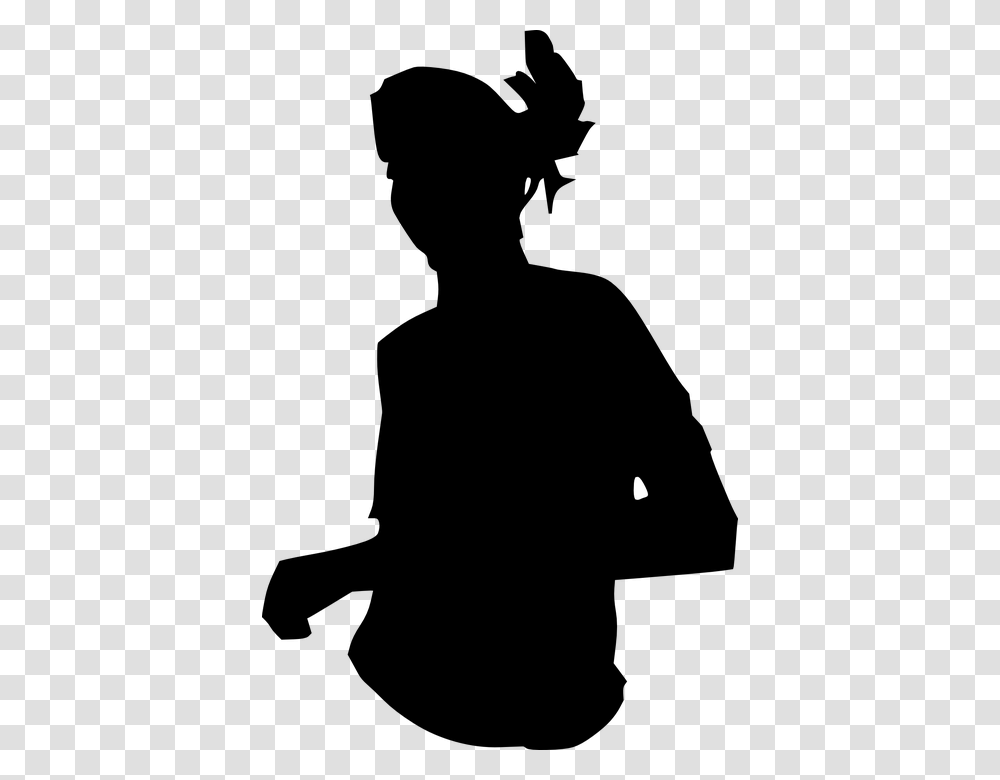 Sexy Silhouette Dancing Girl Clipart, Gray, World Of Warcraft Transparent Png