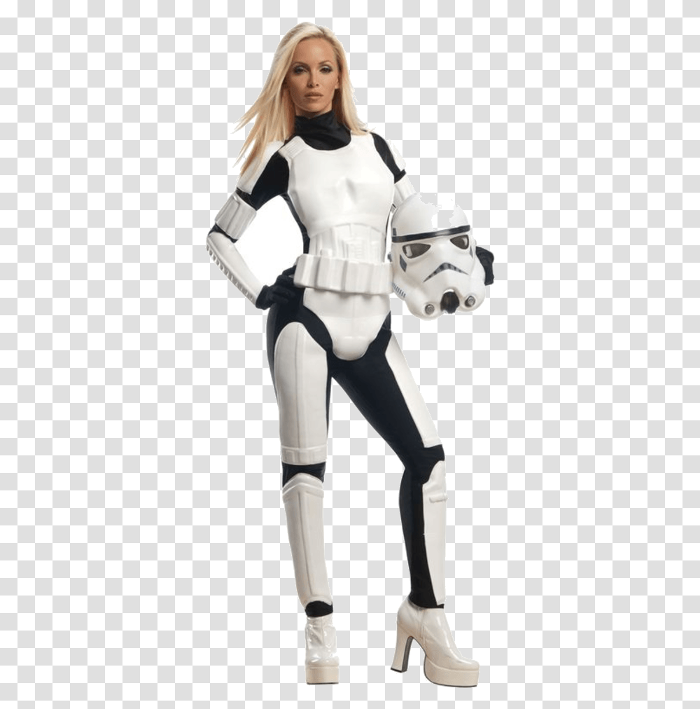 Sexy Stormtrooper Costume, Armor, Person, Human, Helmet Transparent Png