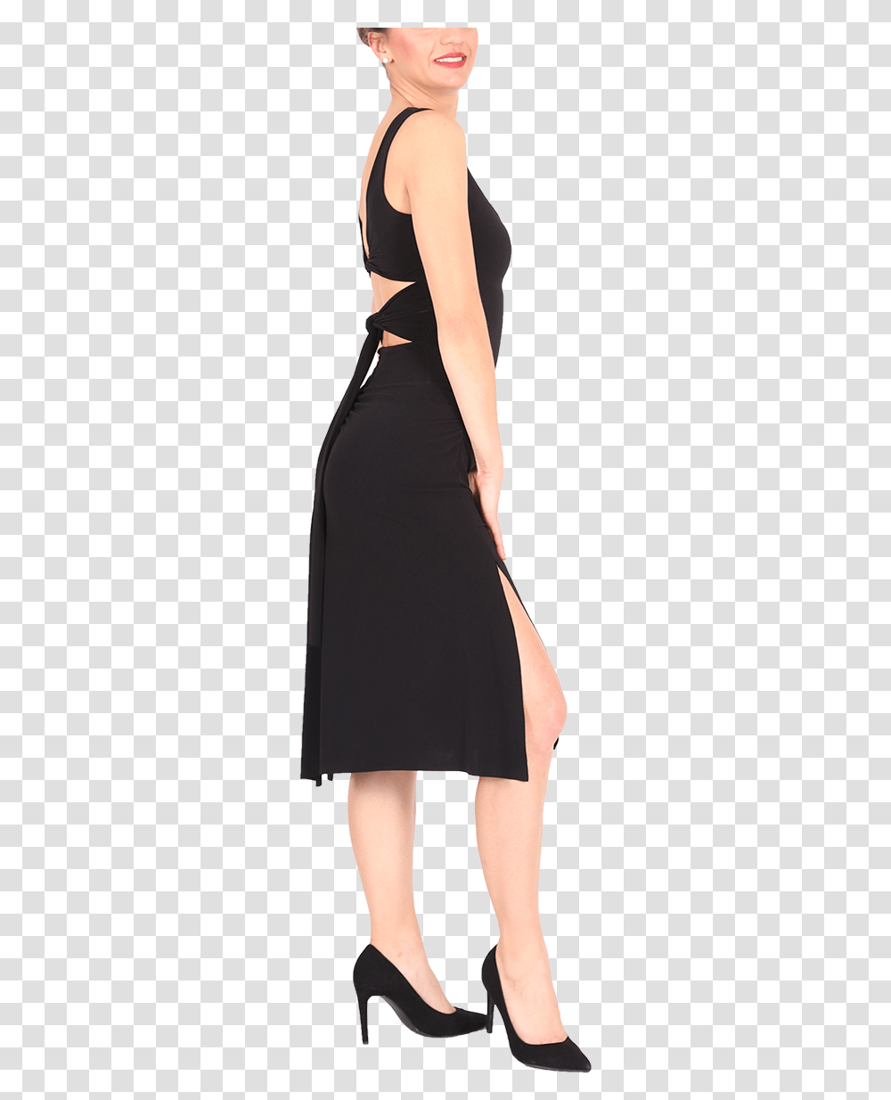 Sexy Tango Dress With Back Straps Photo Shoot, Apparel, Female, Person Transparent Png