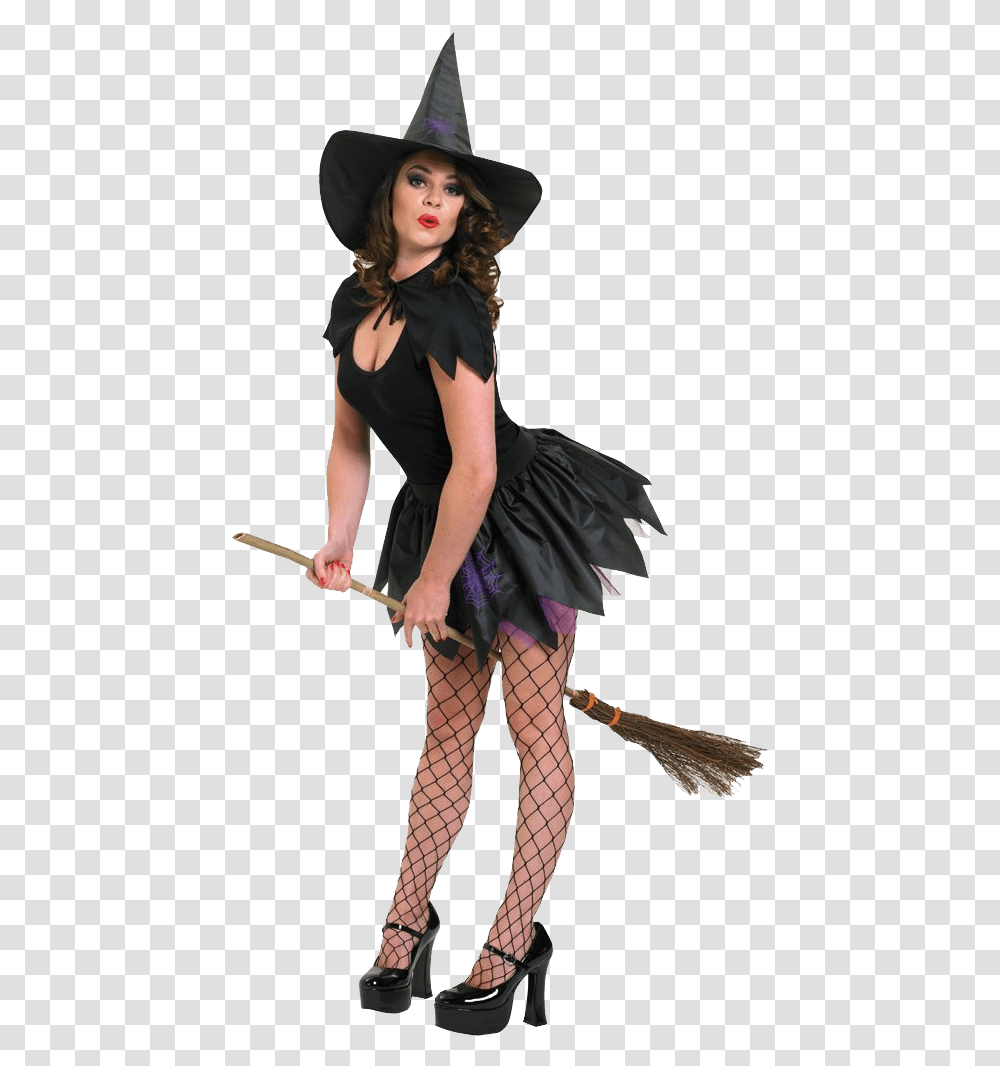 Sexy Witch Image Disfraz De Bruja Con Tutu, Apparel, Person, Costume Transparent Png