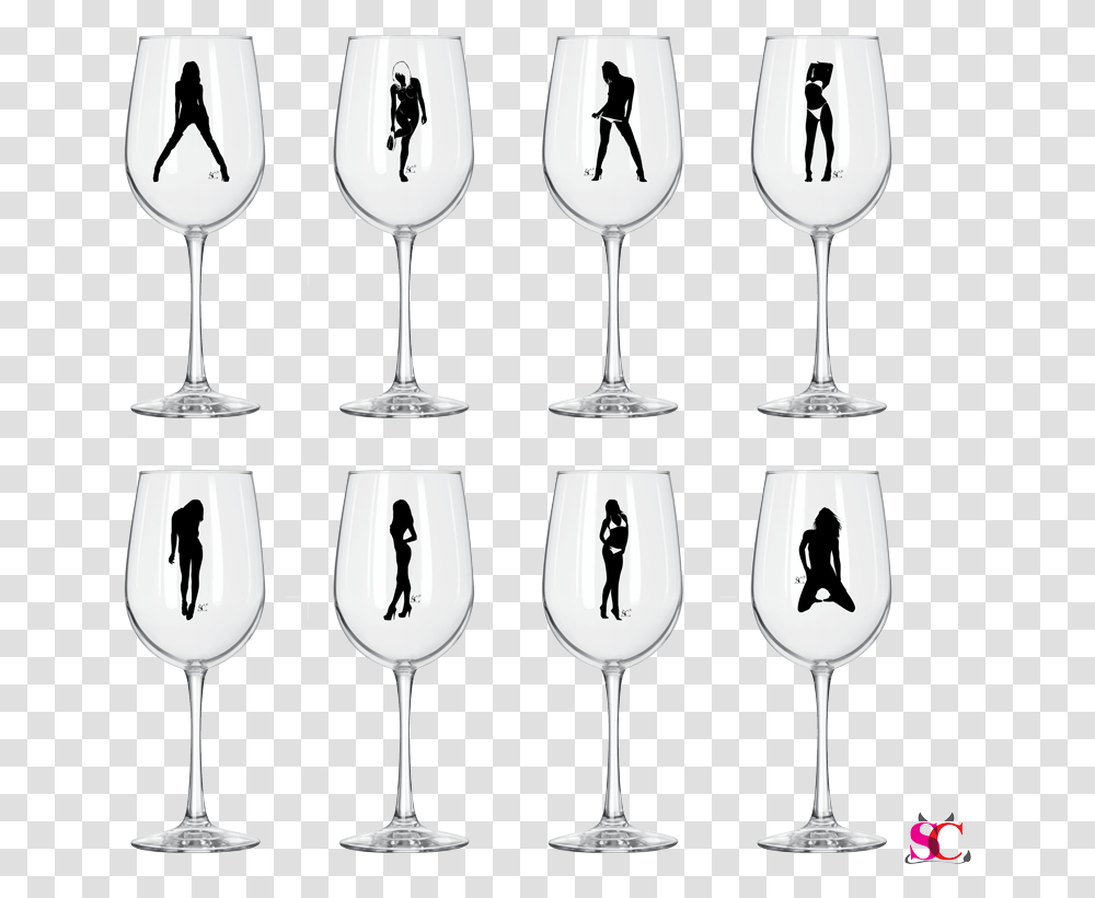 Sexy Woman Glasses Wine Glass, Goblet, Alcohol, Beverage, Drink Transparent Png
