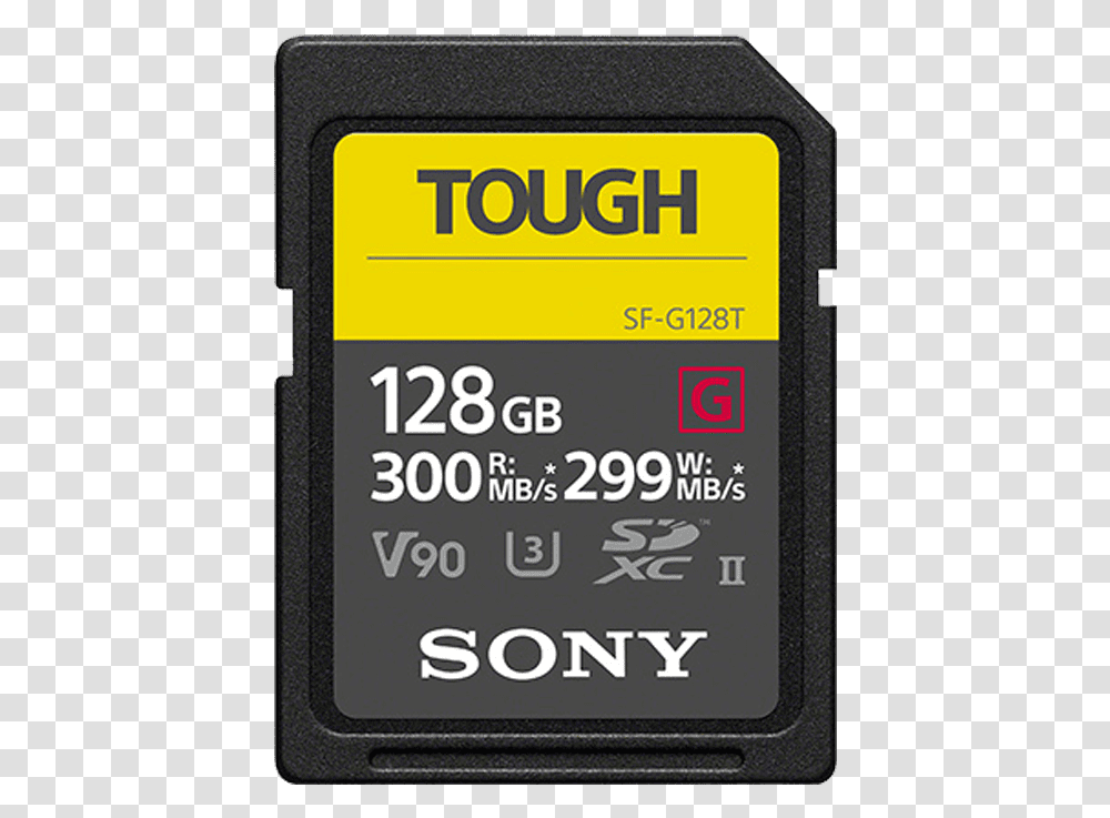 Sf G Tough Series Uhs Ii Sd Memory Card Product Sony Tough Memory Cards, Electronics, Adapter, Computer Transparent Png