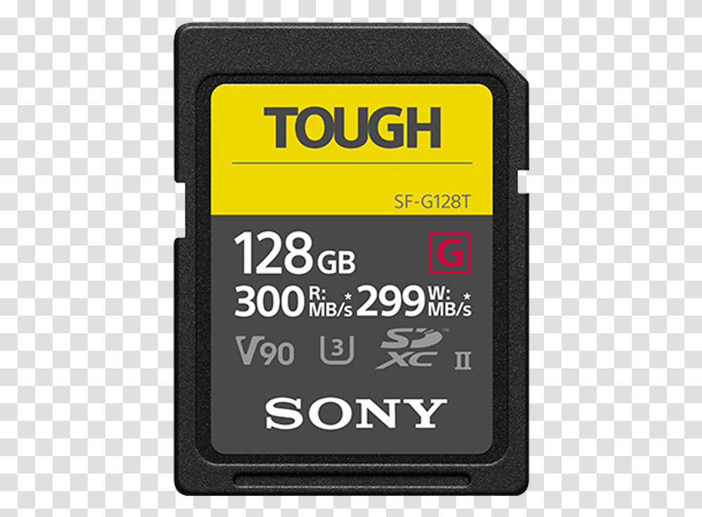 Sf G Tough Series Uhs Ii Sd Memory Card Product Sony Tough Memory Cards, Electronics, Computer, Hardware Transparent Png
