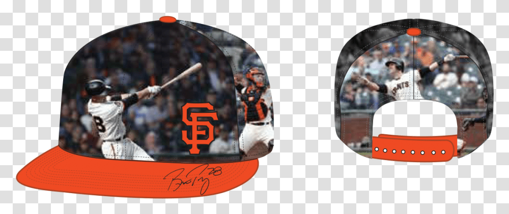 Sf Giants Promotions Posey Hat, Person, Human, Skateboard Transparent Png