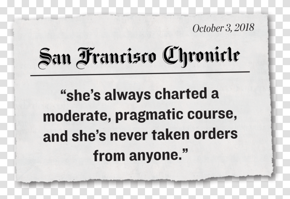 Sfmoderate San Francisco Chronicle, Paper, Label Transparent Png