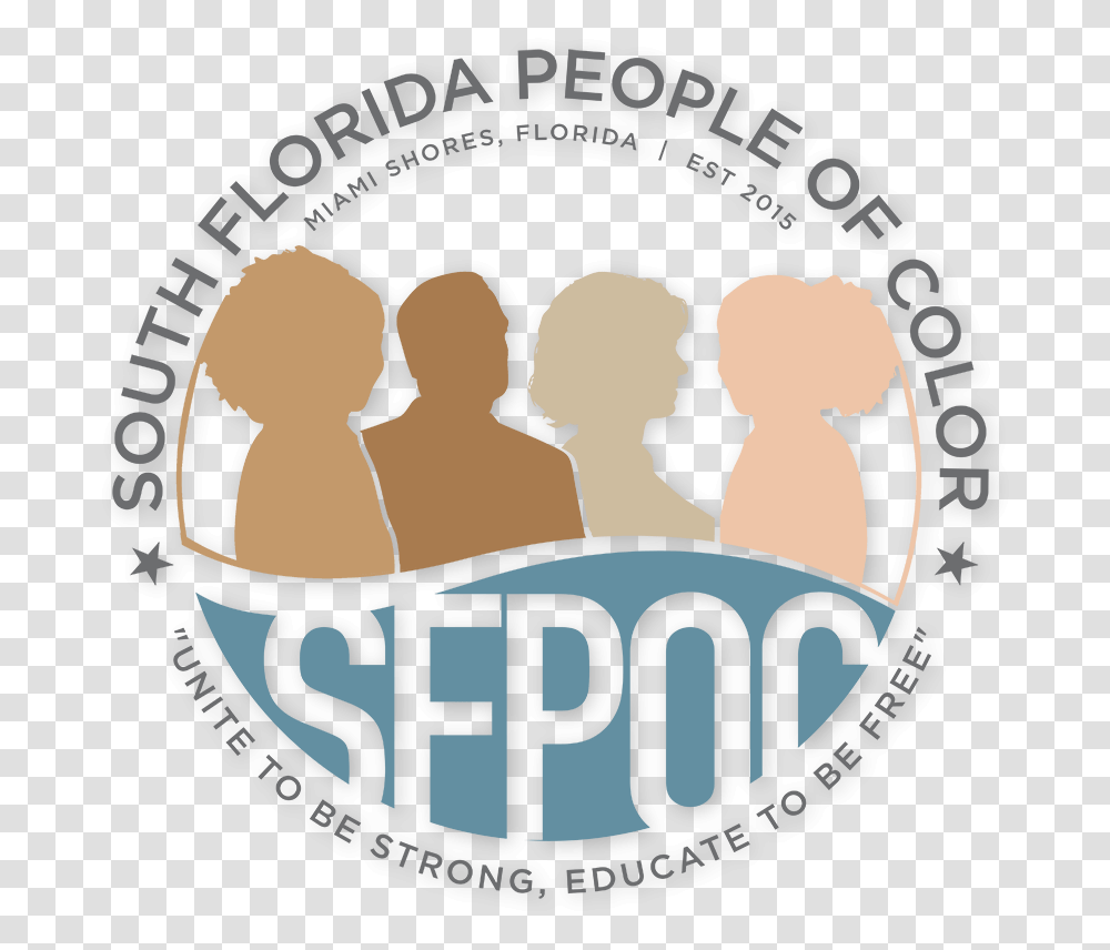 Sfpoc - South Florida People Of Color Sharing, Label, Text, Word, Poster Transparent Png