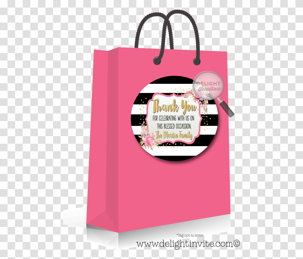 Shabby Chic Vintage Baptism Party Sticker Tags Birthday, Shopping Bag, Tote Bag, Flyer, Poster Transparent Png