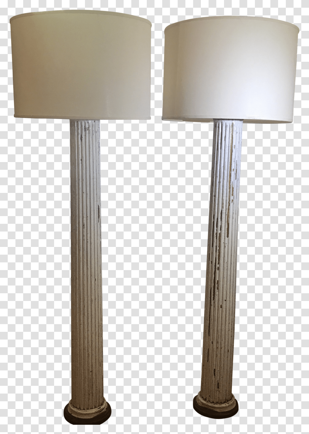 Shabby Floor Lamp Lampshade, Table Lamp Transparent Png
