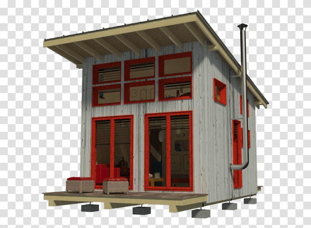 Shack Drawing Little Cabin Beach Small Cabin, Housing, Building, Outdoors, Nature Transparent Png