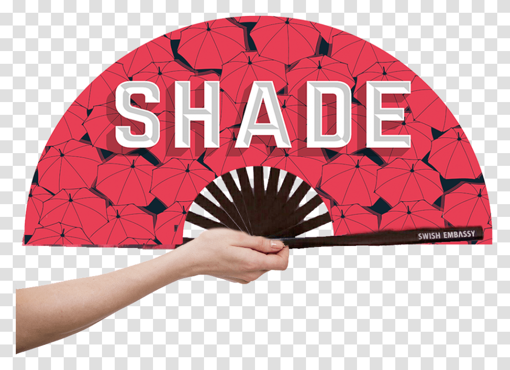Shade Fans Swish EmbassyClass Hand Fan Shade, Person, People, Arm Transparent Png
