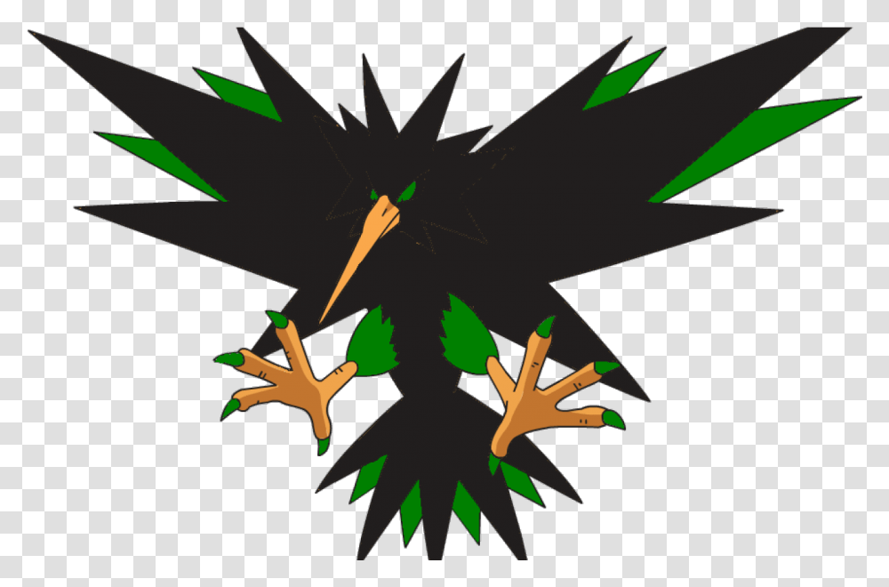 Shades Of 54542 25ec4 Kyoya The Zapdos Whos That Pokemon Zapdos, Leaf, Plant, Tree, Graphics Transparent Png