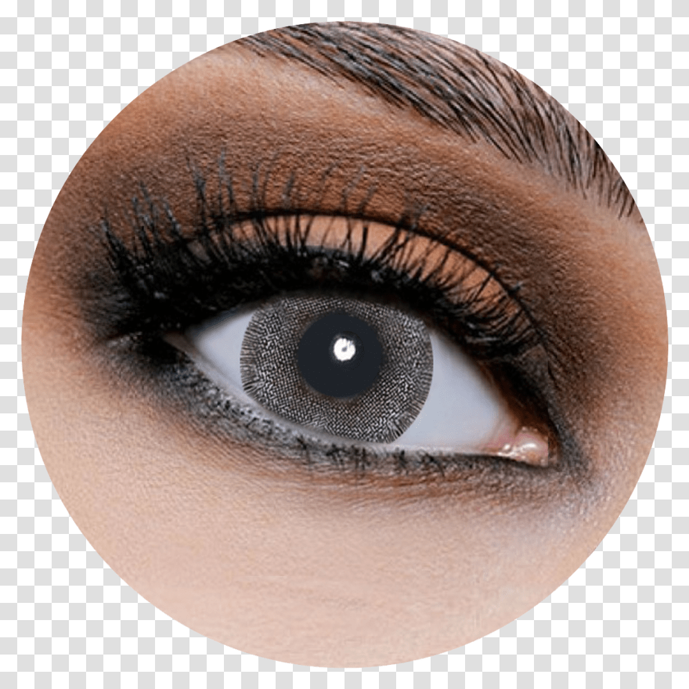 Shades Of Grey Contact Lenses Download Color Eye Lens, Person, Human Transparent Png
